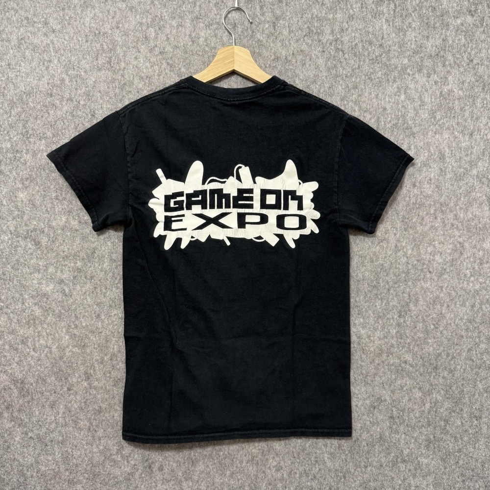 Game On Expo Staff T-Shirt Men's Small Black Video Game Convention Gildan